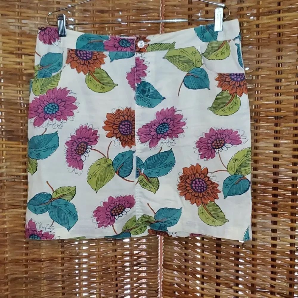 Tommy Bahama Linen Skirt 10